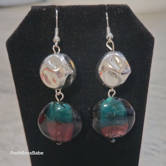 𝘿𝙧𝙤𝙥 𝙗𝙖𝙡𝙡 𝙚𝙖𝙧𝙧𝙞𝙣𝙜𝙨 𝙨𝙞𝙡𝙫𝙚𝙧 𝙩𝙤𝙣𝙚 𝙥𝙪𝙧𝙥𝙡𝙚 𝙩𝙚𝙖𝙡 - Picture 2 of 7